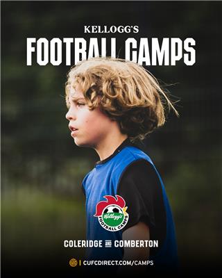 2026 Kelloggs Football Camps delivered by Cambridge United